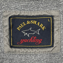 Load image into Gallery viewer, Paul and Shark Grey Full Zip Logo Hoody - Large (L) PTP 21&quot;
