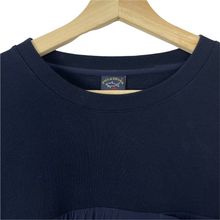 Load image into Gallery viewer, Paul and Shark Navy Crew Neck Sweater - Large (L) PTP 21.75&quot;
