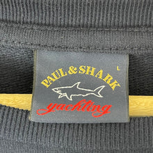 Load image into Gallery viewer, Paul and Shark Navy Logo Crew Neck Sweater - Large (L) PTP 23&quot;
