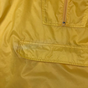 Vintage Yellow Lacoste Izod Half Zip Cagoule - Extra Large (XL) PTP 26.75"