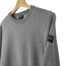 Load image into Gallery viewer, Paul and Shark Grey Crew Neck Sweater - Large (L) PTP 20&quot;
