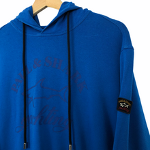 Load image into Gallery viewer, Paul and Shark Blue Logo Pullover Hoody - Large (L) PTP 22&quot;
