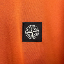 Load image into Gallery viewer, Stone Island Orange Short Sleeved Logo T-Shirt - Double Extra Large (XXL) PTP 24.5&quot;
