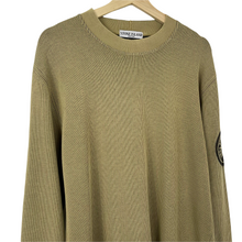 Load image into Gallery viewer, Stone Island Crew Neck Embroidered Logo Sweater - Large (L) PTP 22&quot;
