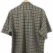 Load image into Gallery viewer, Aquascutum House Check Short Sleeved Shirt - Large (L) PTP 24.5&quot;
