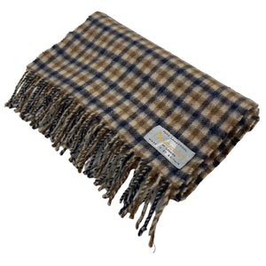 Aquascutum Classic House Check Pure Lambswool Scarf - One Size Fits All