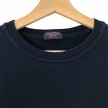 Load image into Gallery viewer, Paul and Shark Navy Crew Neck Logo Sweater - Medium (M) PTP 20&quot;
