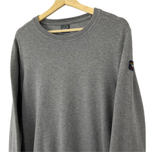 Load image into Gallery viewer, Paul and Shark Grey Crew Neck Sweater - Medium (M) PTP 20.75&quot;
