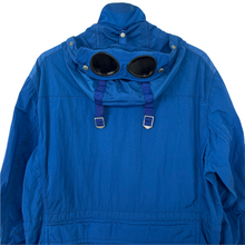 Load image into Gallery viewer, C.P Company Blue Multi Pocket Nysack Goggle Jacket - 54 PTP 23.5&quot;
