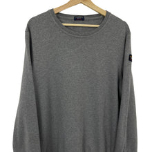 Load image into Gallery viewer, Paul and Shark Grey Crew Neck Sweater - Large (L) PTP 22&quot;
