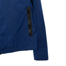 Load image into Gallery viewer, Paul and Shark Blue Nylon Shimmer Overshirt - Large (L) PTP 21&quot;
