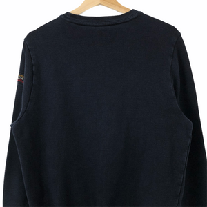 Paul and Shark Navy Logo Crew Neck Sweater - Medium (M) PTP 20"