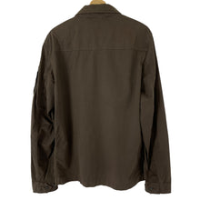 Load image into Gallery viewer, C.P Company Brown Full Zip Pocket Lens Overshirt - Double Extra Large (XXL) PTP 23&quot;
