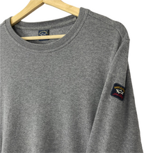 Load image into Gallery viewer, Paul and Shark Grey Crew Neck Sweater - Medium (M) PTP 20.75&quot;
