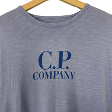 Load image into Gallery viewer, C.P Company Lilac Short Sleeved Logo T-Shirt - Medium (M) PTP 20&quot;
