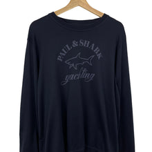 Load image into Gallery viewer, Paul and Shark Navy Crew Neck Sweater - Double Extra Large (XXL) PTP 22&quot;
