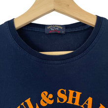 Load image into Gallery viewer, Paul and Shark Navy Short Sleeved Logo T-Shirt - Medium (M) PTP 19.5&quot;
