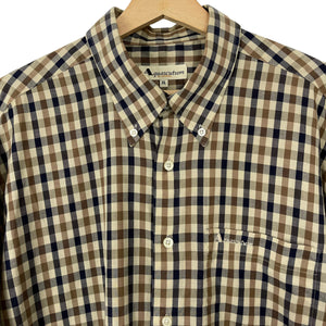 Aquascutum House Check Long Sleeved Shirt - Extra Large (XL) PTP 25.75"