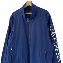 Load image into Gallery viewer, Paul and Shark Blue Save The Sea Jacket - Double Extra Large (XXL) PTP 26.25&quot;
