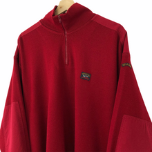 Load image into Gallery viewer, Paul and Shark Red Bretagne Half Zip Pullover - Extra Large (XL) PTP 26.5&quot;
