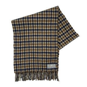 Aquascutum Classic House Check Pure Lambswool Scarf - One Size Fits All