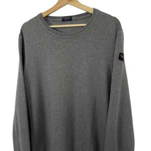 Paul and Shark Grey Crew Neck Sweater - Large (L) PTP 22"