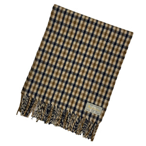 Aquascutum Classic House Check Pure Lambswool Scarf - One Size Fits All