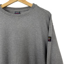 Load image into Gallery viewer, Paul and Shark Grey Crew Neck Sweater - Triple Extra Large (XXXL) PTP 25.25&quot;
