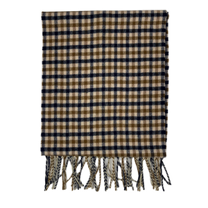 Aquascutum Classic House Check 100% Lambswool Scarf - One Size Fits All