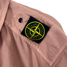 Load image into Gallery viewer, Stone Island Salmon Pink Full Zip Pocket Overshirt - Double Extra Large (XXL) PTP 26.25&quot;
