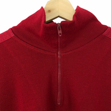 Load image into Gallery viewer, Paul and Shark Red Bretagne Half Zip Pullover - Extra Large (XL) PTP 26.5&quot;
