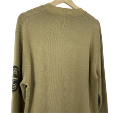 Load image into Gallery viewer, Stone Island Crew Neck Embroidered Logo Sweater - Large (L) PTP 22&quot;
