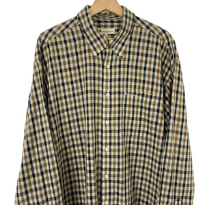 Aquascutum House Check Long Sleeved Shirt - Extra Large (XL) PTP 25.75"