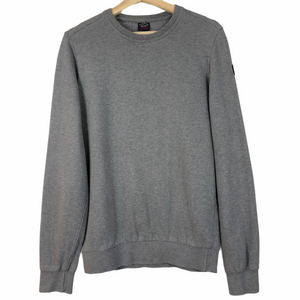 Paul and Shark Grey Crew Neck Sweater - Large (L) PTP 20.5"