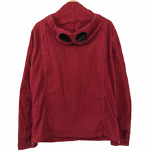 Load image into Gallery viewer, C.P Company Red Goggle Hooded Overshirt - Extra Large (XL) PTP 22.25&quot;
