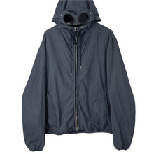 Load image into Gallery viewer, C.P Company Polka Dot Zip Up Goggle Hooded Jacket - 54 PTP 24&quot;
