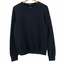 Load image into Gallery viewer, Paul and Shark Navy Crew Neck Logo Sweater - Medium (M) PTP 20&quot;
