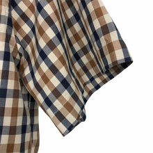 Load image into Gallery viewer, Aquascutum House Check Short Sleeved Shirt - Small (S) PTP 19&quot;
