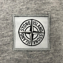 Load image into Gallery viewer, Stone Island Grey Crew Neck Logo Sweater - Double Extra Large (XXL) PTP 25.5&quot;
