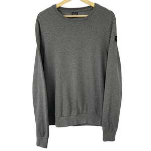 Paul and Shark Grey Crew Neck Sweater - Medium (M) PTP 20.75"