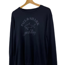 Load image into Gallery viewer, Paul and Shark Navy Crew Neck Sweater - Double Extra Large (XXL) PTP 22&quot;
