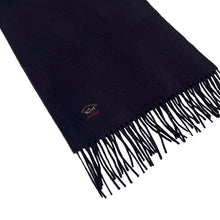 Load image into Gallery viewer, Paul and Shark Navy 100% Pure New Wool Scarf - One Size Fits All
