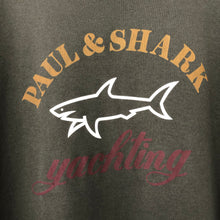 Load image into Gallery viewer, Paul and Shark Khaki Short Sleeved Logo T-Shirt - Large (L) PTP 21.25&quot;
