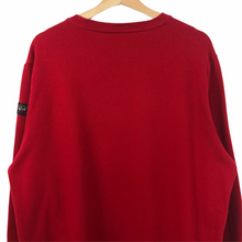 Load image into Gallery viewer, Paul and Shark Red Crew Neck Logo Sweater - Double Extra Large (XXL) PTP 24&quot;
