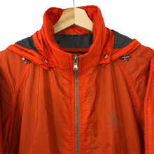 Load image into Gallery viewer, Paul and Shark Orange Nylon Full Zip Hooded Jacket - Large (L) PTP 23.75&quot;
