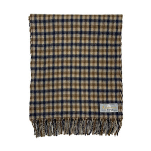 Aquascutum Classic House Check Pure Lambswool Scarf - One Size Fits All