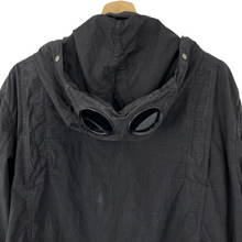 Load image into Gallery viewer, C.P Company Black Goggle Hooded Overshirt - Double Extra Large (XXL) PTP 24&quot;
