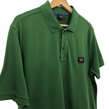 Load image into Gallery viewer, Paul and Shark Green Short Sleeved Polo - Double Extra Large (XXL) PTP 22&quot;
