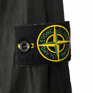 Stone Island Black Double Pocket Overshirt - Double Extra Large (XXL) PTP 25.75"