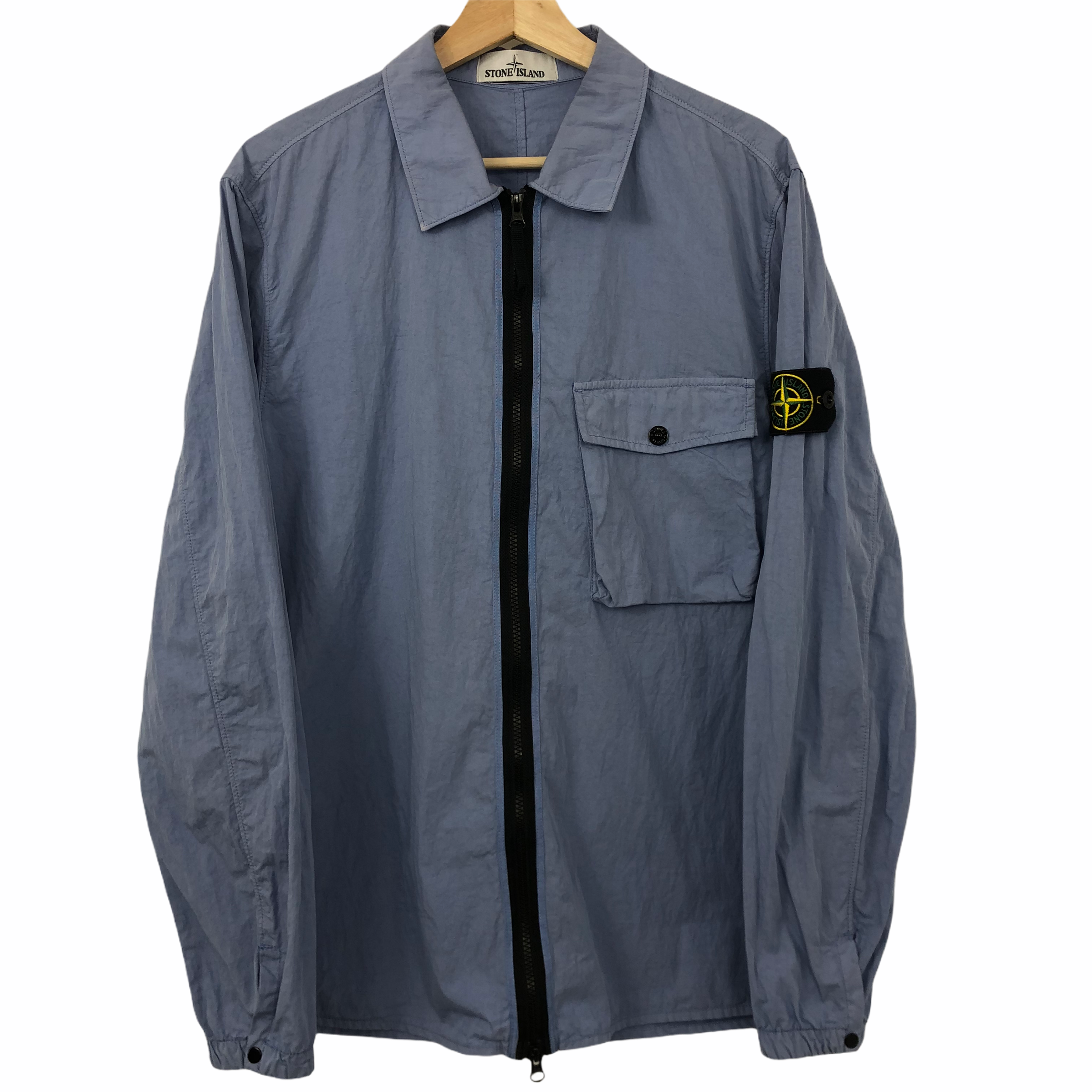 Stone island outlet lavender overshirt